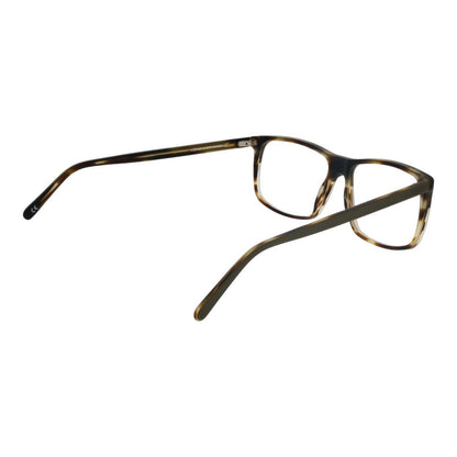 Eyeglasses Frames by Andy Wolf for unisex in acetate olive features an refined silhouette, showcasing the refined olive coloured frame and sophisticated full-frame frame design.