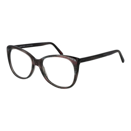 Eyeglasses Frames by Andy Wolf for unisex in acetate gray features an refined silhouette, showcasing the refined gray coloured frame and sophisticated full-frame frame design.