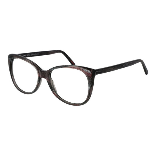Eyeglasses Frames by Andy Wolf for unisex in acetate gray features an refined silhouette, showcasing the refined gray coloured frame and sophisticated full-frame frame design.