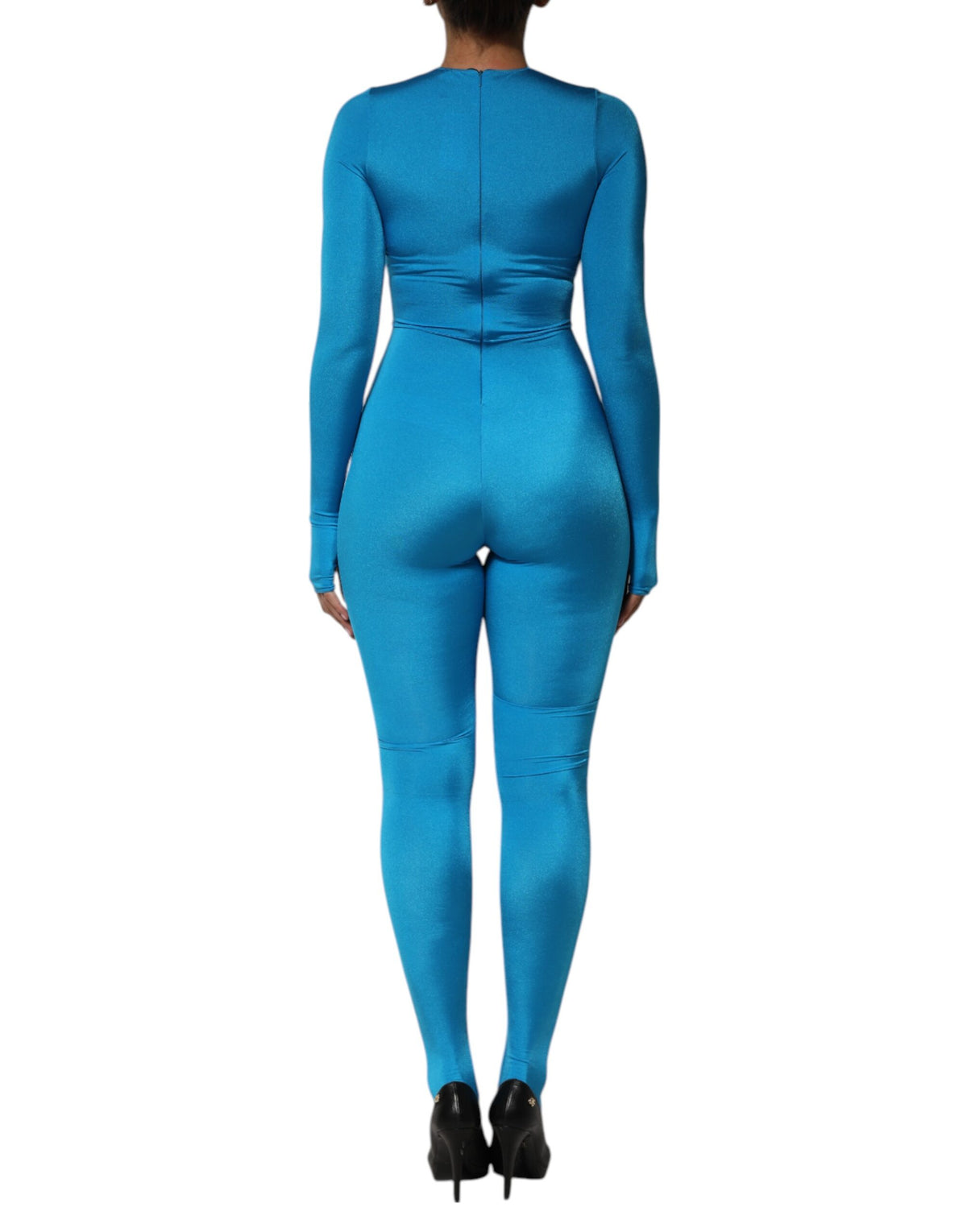 Dolce & Gabbana Women's Stretch Nylon One-Piece - Blue
