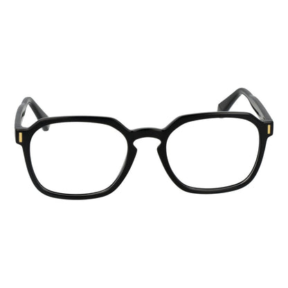 Eyeglasses Frames by Polaroid for unisex in acetate black features a refined silhouette, showcasing a refined black coloured frame and full-frame frame design for a sophisticated, premium look.