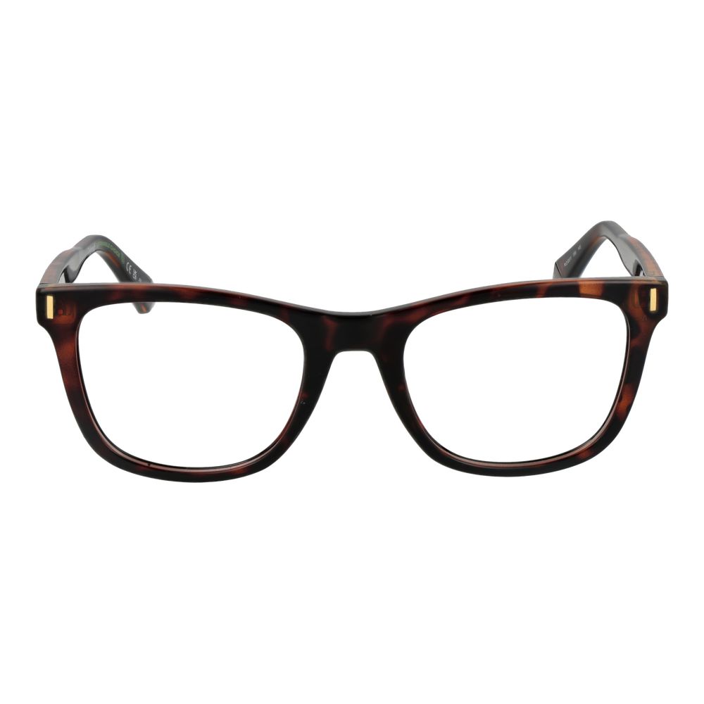 Eyeglasses Frames by Polaroid for women in polyester brown features an refined silhouette, showcasing the refined brown coloured frame and sophisticated full-frame frame design.