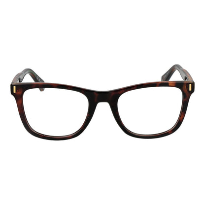 Eyeglasses Frames by Polaroid for women in polyester brown features an refined silhouette, showcasing the refined brown coloured frame and sophisticated full-frame frame design.