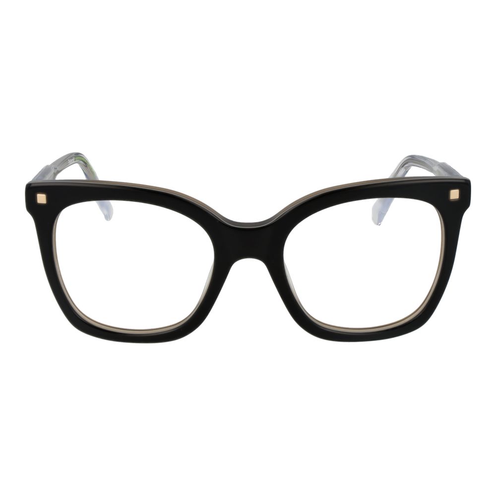Eyeglasses Frames by Polaroid for women in acetate and black showcases an refined full-frame frame design featuring a sophisticated black coloured frame for an refined and refined aesthetic.