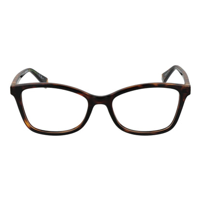 Eyeglasses Frames by Polaroid for women in polyamide and brown showcases a refined silhouette, detailed with a brown coloured frame finish and a sophisticated full-frame frame design.