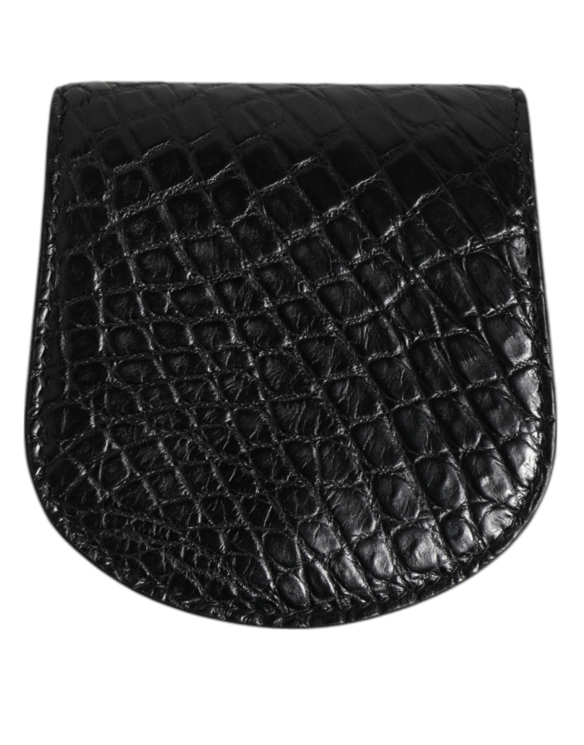 Dolce & Gabbana Caiman Leather Wallet - Black