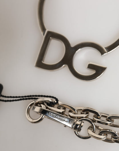 Dolce & Gabbana Men's Silver Brass & Zamak Necklace - Silver