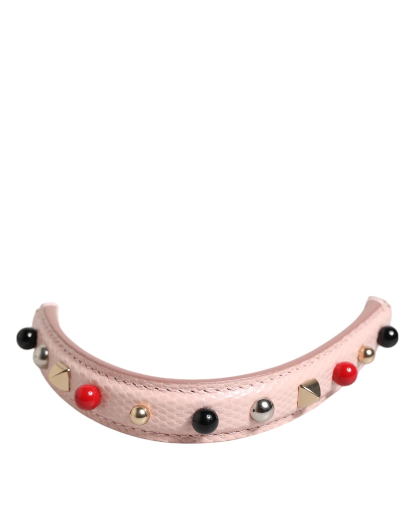 Shoulder Strap by Dolce & Gabbana for women in calf leather pink showcases a enviable design, perfect for elevating any ensemble as part of the Calf Leather Shoulder Strap collection.