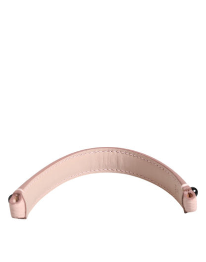 Shoulder Strap by Dolce & Gabbana for women in calf leather pink features an stylish design, beautifully completing the signature look of the Calf Leather Shoulder Strap.