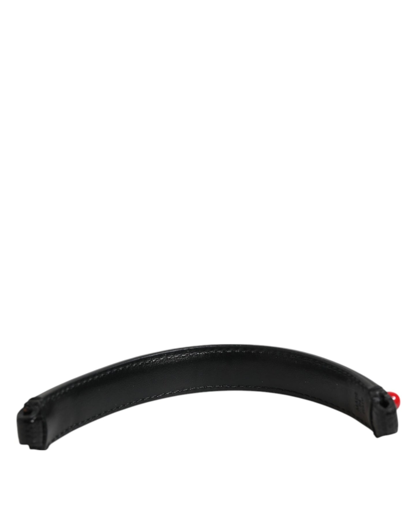 Shoulder Strap by Dolce & Gabbana for women in calf leather black features a effortlessly chic design, perfectly complementing the signature look of the Calf Leather Shoulder Strap.