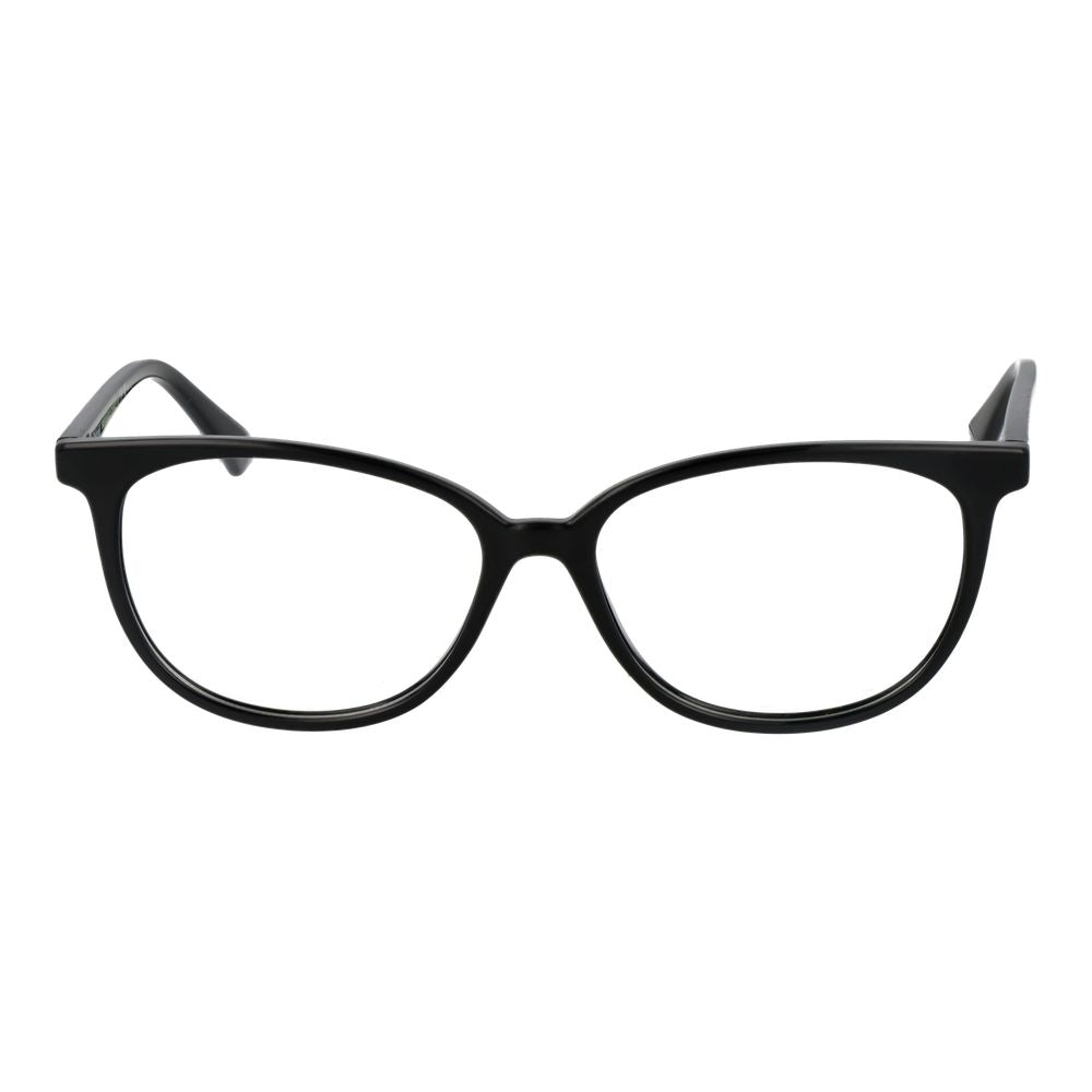 Eyeglasses Frames by Polaroid for unisex in polyamide black features an refined silhouette, showcasing the refined black coloured frame and sophisticated full-frame frame design.