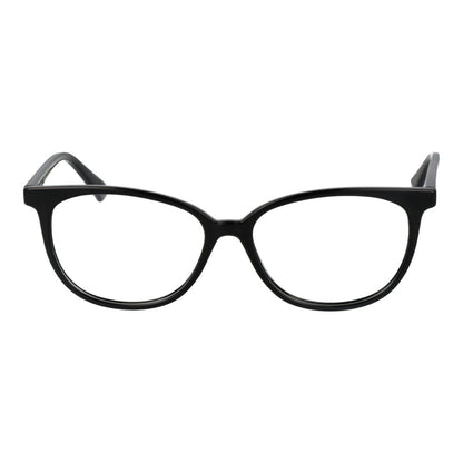 Eyeglasses Frames by Polaroid for unisex in polyamide black features an refined silhouette, showcasing the refined black coloured frame and sophisticated full-frame frame design.