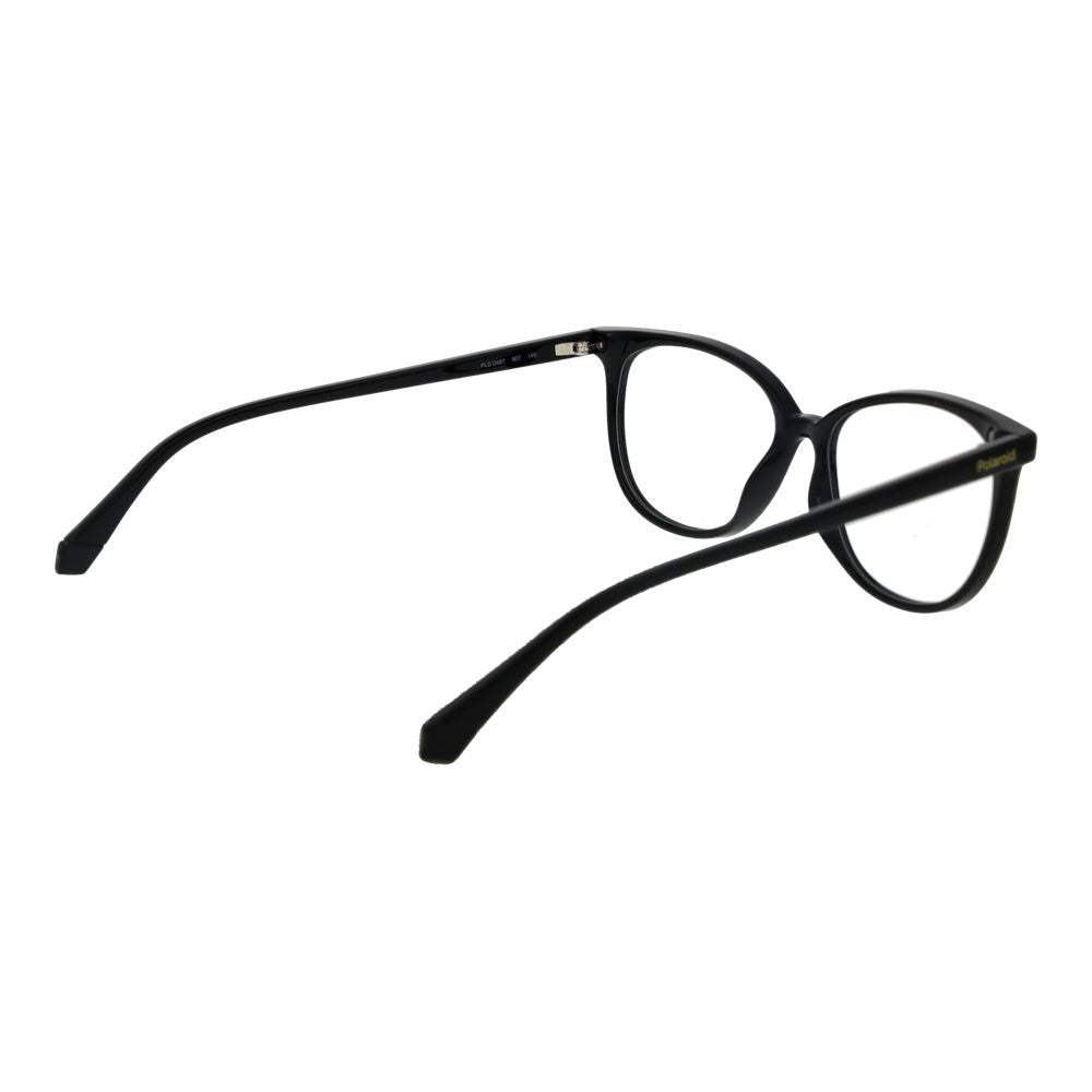 Eyeglasses Frames by Polaroid for unisex in polyamide black showcases a refined full-frame frame design with a refined black coloured frame finish for a refined and sophisticated look.