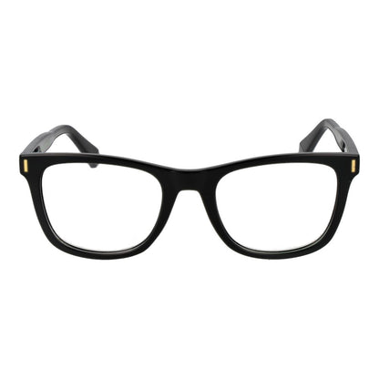 Eyeglasses Frames by Polaroid for unisex in polyester and black showcases a refined silhouette, detailed with a black coloured frame finish and a sophisticated full-frame frame design.