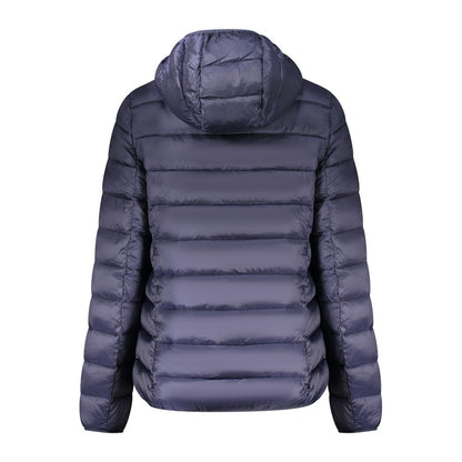 Hooded Overcoat by Norway 1963 for women in polyamide beige & blue presents a luxurious silhouette, showcasing a luxurious hooded neckline and sophisticated pockets & hooded for a premium, luxurious look.