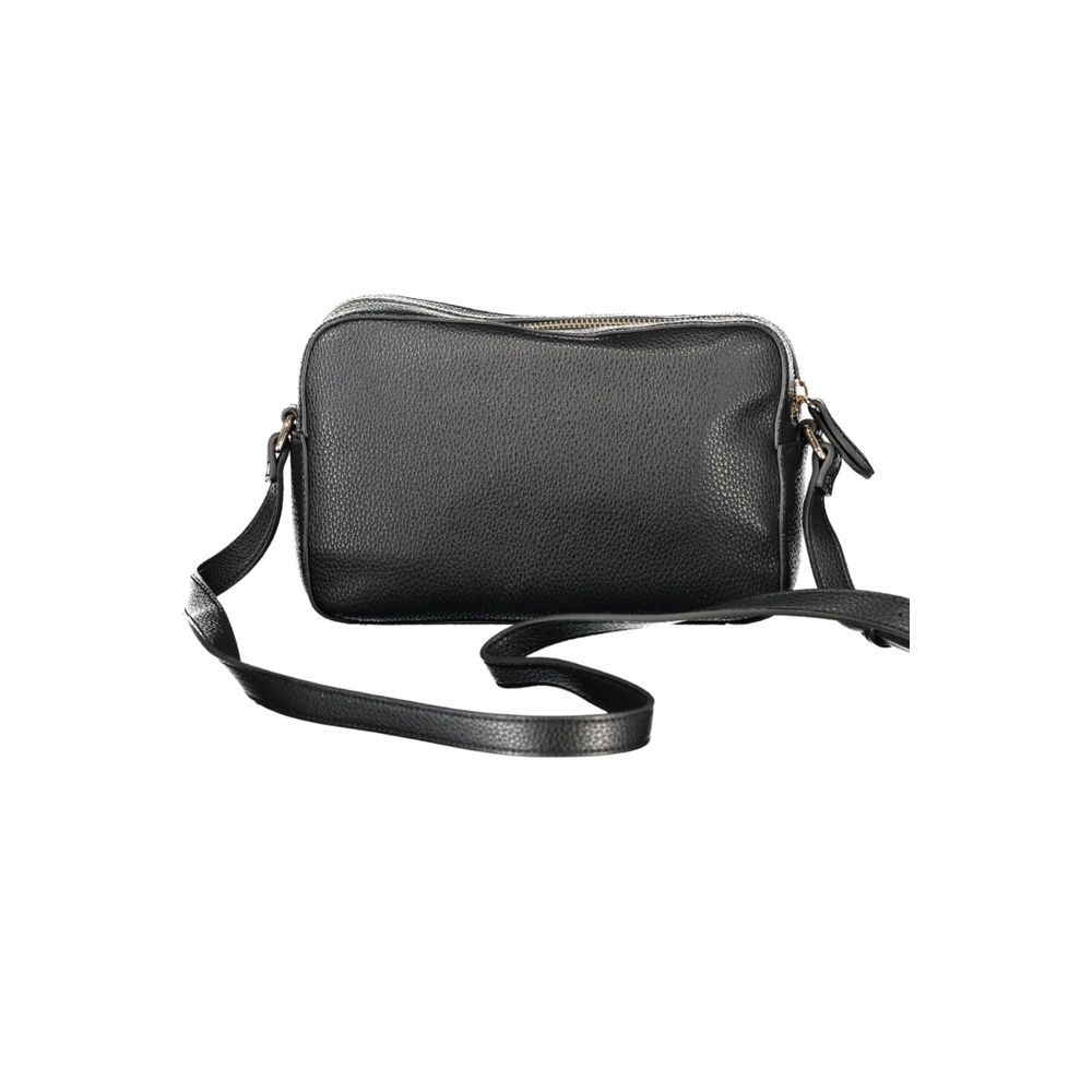 Camera Handbag by Twinset for women in polyethylene black features a signature silhouette, showcasing a secure zipper and signature with versatile shoulder-strap & adjustable-strap for a sophisticated look.