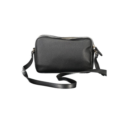 Camera Handbag by Twinset for women in polyethylene black features a signature silhouette, showcasing a secure zipper and signature with versatile shoulder-strap & adjustable-strap for a sophisticated look.