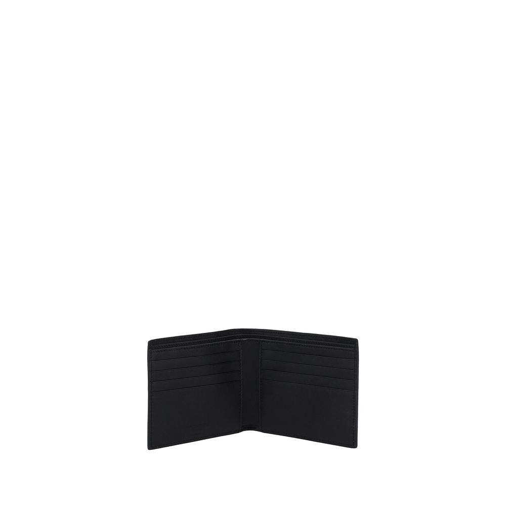 Cardholder Wallet by Saint Laurent for men in bos taurus calfskin leather black & monogram presents a architectural silhouette from the Bos Taurus Calfskin Leather Cardholder Wallet collection, showcasing architectural card-organization billfold for a architectural finish.