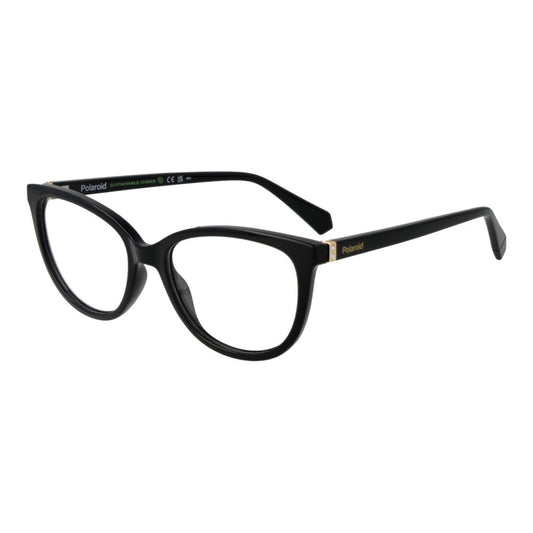 Eyeglasses Frames by Polaroid for unisex in polyamide black showcases a refined full-frame frame design with a refined black coloured frame finish for a refined and sophisticated look.