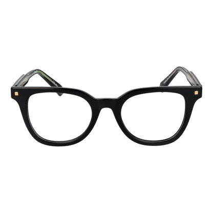 Eyeglasses Frames by Polaroid for women in cellulose propionate and black showcases a refined silhouette, detailed with a black coloured frame finish and a sophisticated full-frame frame design.
