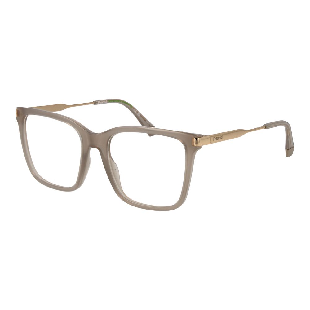 Eyeglasses Frames by Polaroid for unisex in polyamide and beige showcases an refined full-frame frame design featuring a sophisticated beige coloured frame for an refined and refined aesthetic.