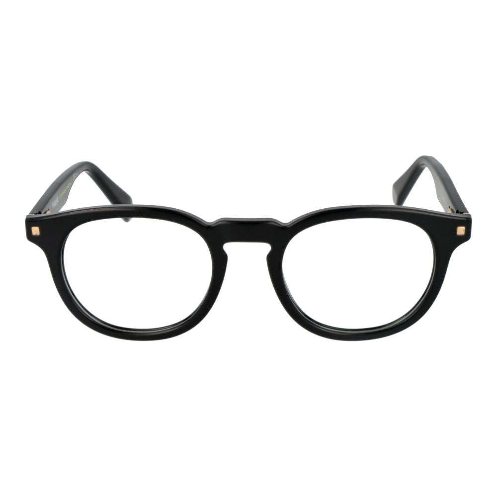 Eyeglasses Frames by Polaroid for women in cellulose propionate and black showcases a refined silhouette, detailed with a black coloured frame finish and a sophisticated full-frame frame design.