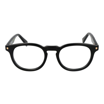 Eyeglasses Frames by Polaroid for women in cellulose propionate and black showcases a refined silhouette, detailed with a black coloured frame finish and a sophisticated full-frame frame design.