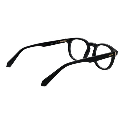 Eyeglasses Frames by Polaroid for women in cellulose propionate and black showcases a refined silhouette, detailed with a black coloured frame finish and a sophisticated full-frame frame design.