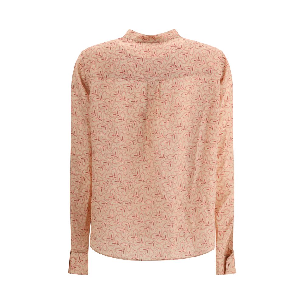Blouse by Kristina Ti for women in silk multicolor, pink, patterned & print, featuring a nuanced and nuanced for a sophisticated finish.