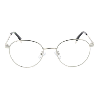 Eyeglasses Frames by Polaroid for unisex in silver features an refined silhouette, showcasing the refined silver coloured frame and sophisticated full-frame frame design.