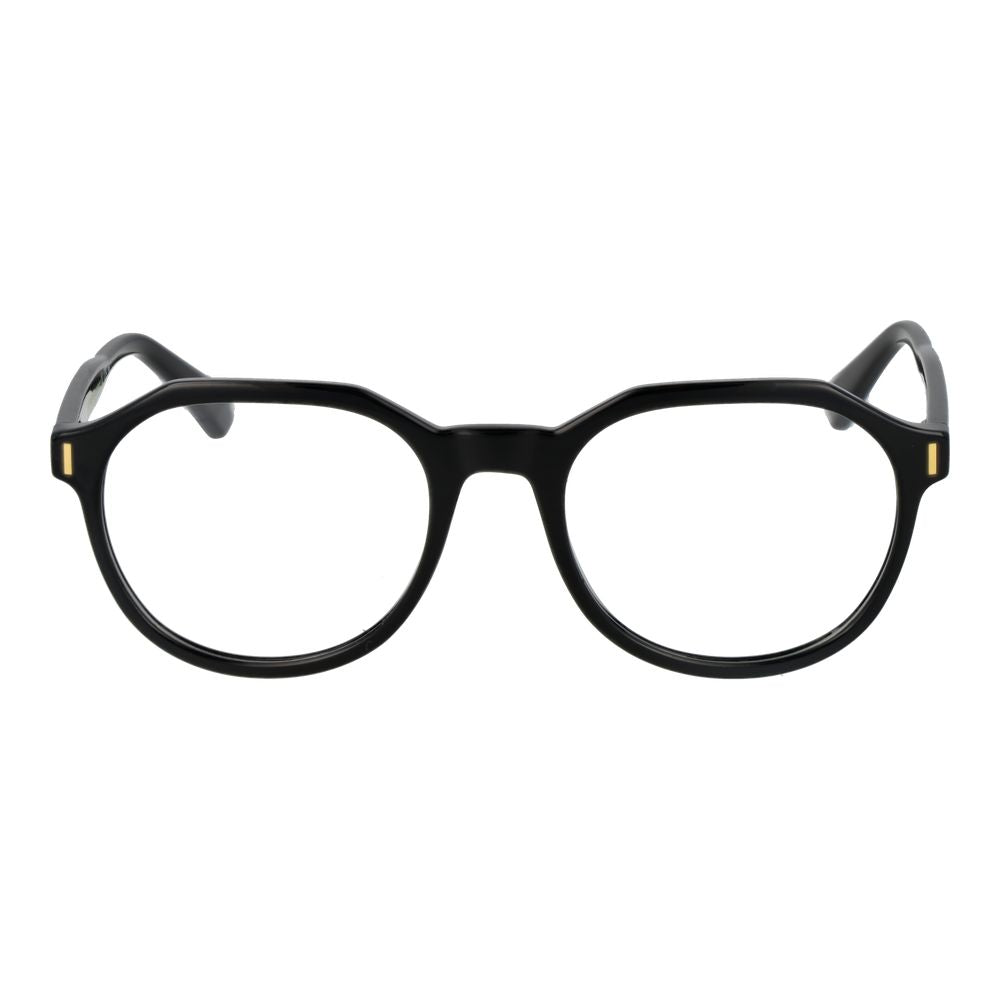 Eyeglasses Frames by Polaroid for unisex in polyamide and black showcases an refined full-frame frame design featuring a sophisticated black coloured frame for an refined and refined aesthetic.