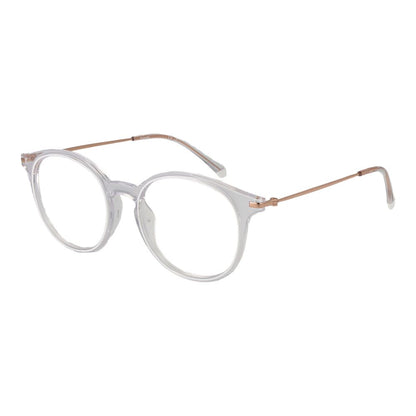 Eyeglasses Frames by Polaroid for unisex in polyamide white features an refined silhouette, showcasing a sophisticated white coloured frame and refined full-frame frame design for a refined look.