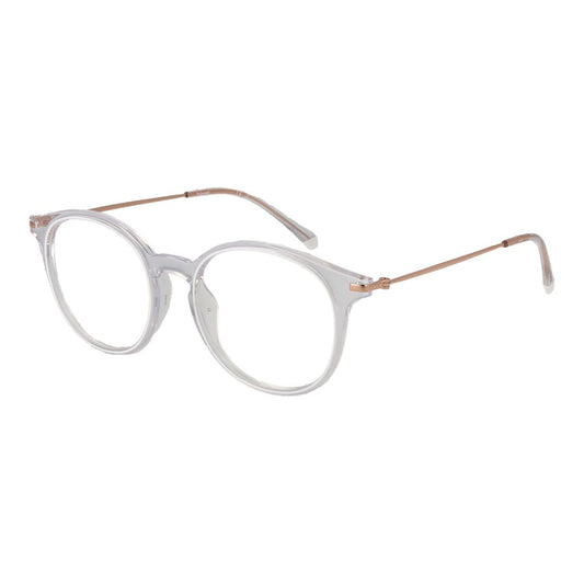 Eyeglasses Frames by Polaroid for unisex in polyamide white features an refined silhouette, showcasing a sophisticated white coloured frame and refined full-frame frame design for a refined look.