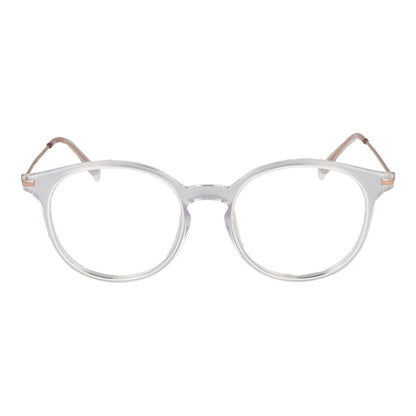 Eyeglasses Frames by Polaroid for unisex in polyamide white features a refined silhouette, showcasing a refined white coloured frame and full-frame frame design for a sophisticated, premium look.