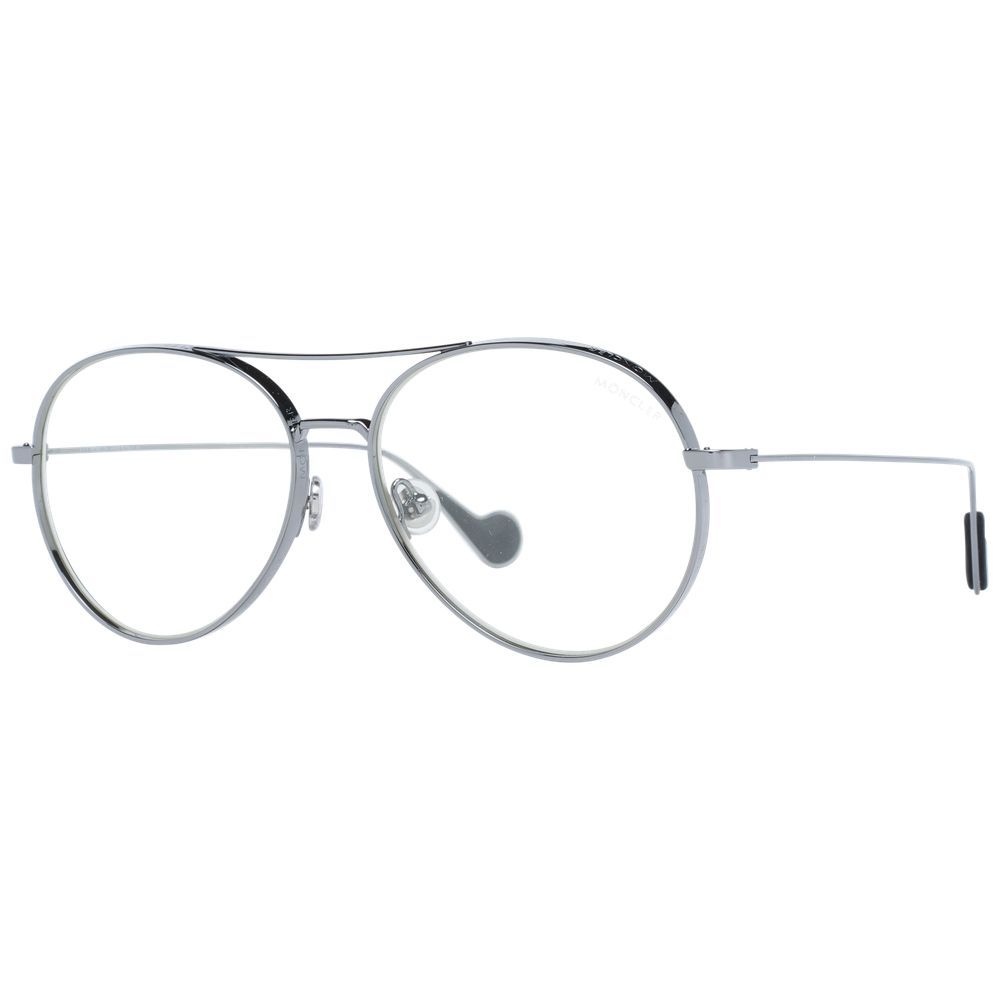 Eyeglasses Frames by Moncler for unisex in cotton gray features an refined silhouette, showcasing the refined gray coloured frame and sophisticated .