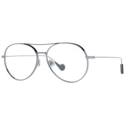 Eyeglasses Frames by Moncler for unisex in cotton gray features an refined silhouette, showcasing the refined gray coloured frame and sophisticated .