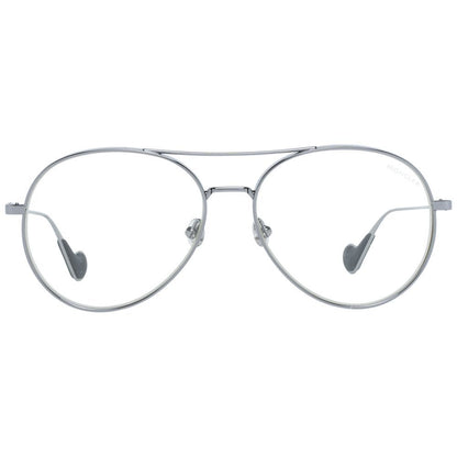 Eyeglasses Frames by Moncler for unisex in cotton gray features an refined silhouette, showcasing a sophisticated gray coloured frame and refined for a refined look.