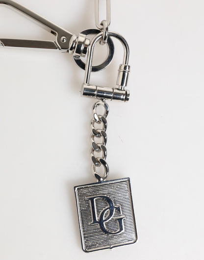 Dolce & Gabbana Men's Brass Silver & Zamak Necklace - Silver