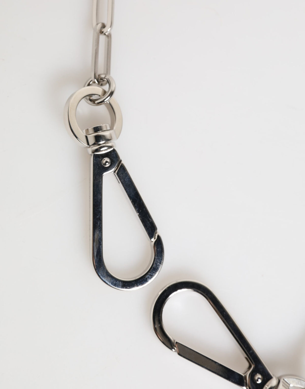 Dolce & Gabbana Men's Brass Silver & Zamak Necklace - Silver