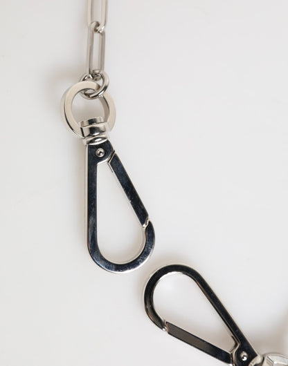 Dolce & Gabbana Men's Brass Silver & Zamak Necklace - Silver