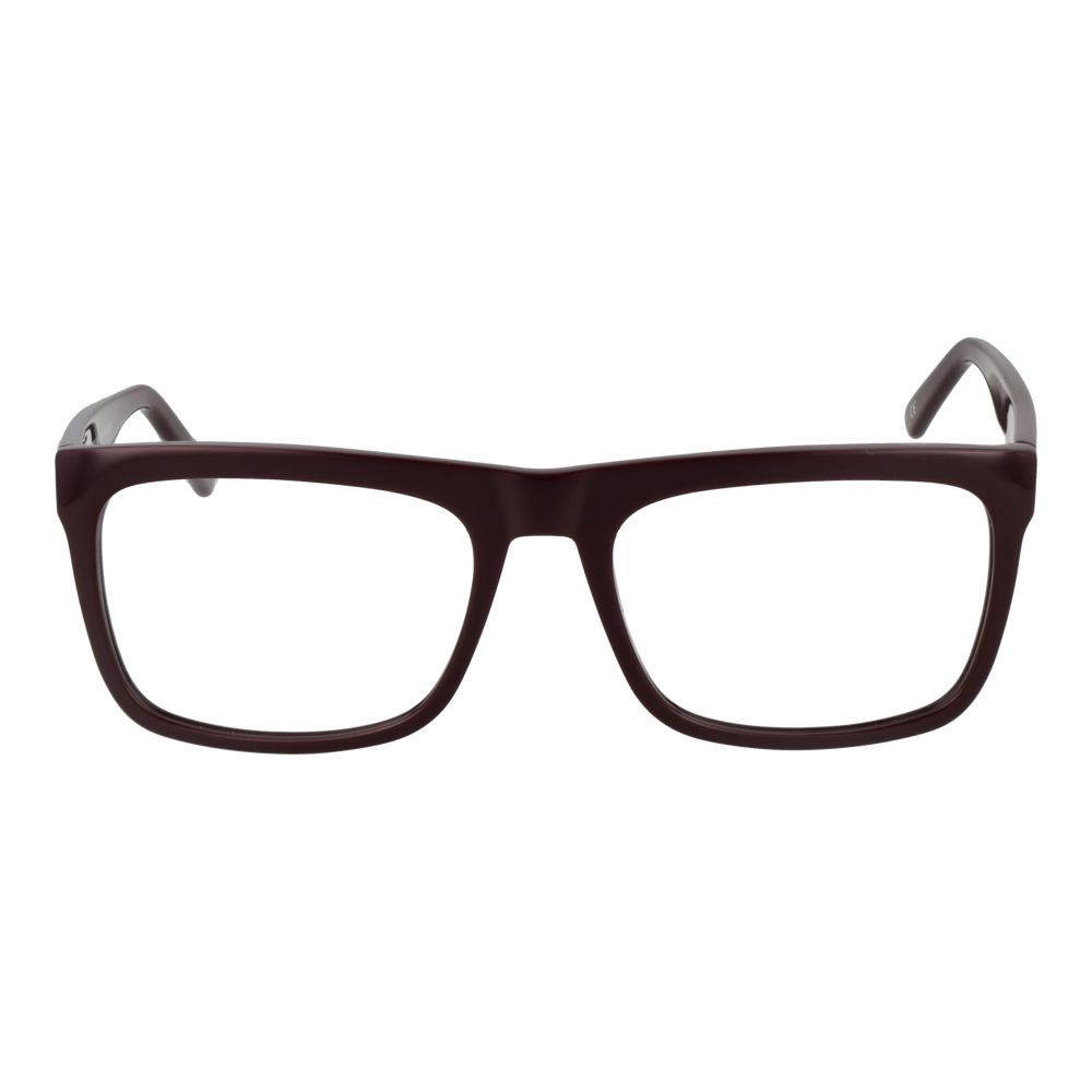 Eyeglasses Frames by Andy Wolf for unisex in brown features an refined silhouette, showcasing a sophisticated brown coloured frame and refined full-frame frame design for a refined look.