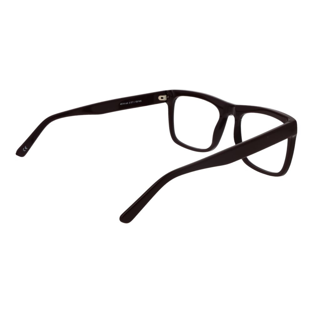 Eyeglasses Frames by Andy Wolf for unisex in brown showcases a reflective silhouette, artfully incorporating a sophisticated brown coloured frame with a distinct full-frame frame design.