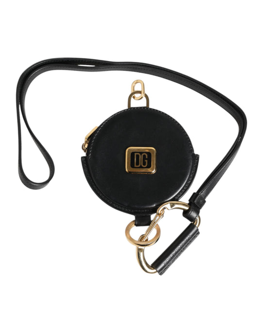 Wallet by Dolce & Gabbana for men in calf leather black showcases a refined silhouette, artfully detailed with the signature style of the Calf Leather Wallet and functional coin-purse.