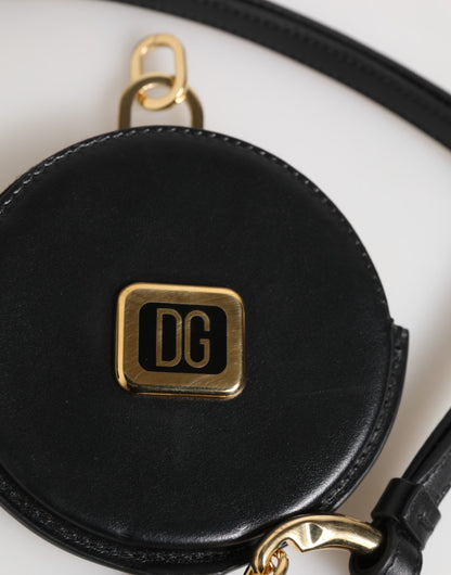 Wallet by Dolce & Gabbana for men in calf leather black features a streamlined silhouette, showcasing the streamlined Calf Leather Wallet design with sophisticated coin-purse for a premium look.