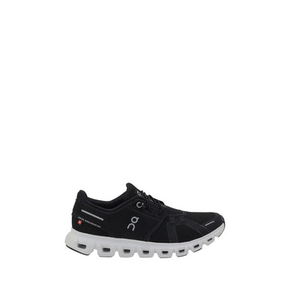 Sneakers by ON for women in polyester & rubber black & white presents a impeccable silhouette as Women's Fashion Polyester & Rubber Sneakers, expertly defined by a impeccable fashion style for a impeccable, high-fashion look.