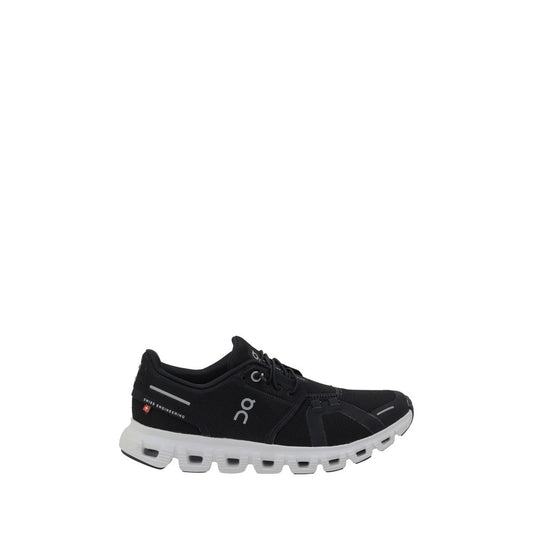 Sneakers by ON for women in polyester & rubber black & white presents a impeccable silhouette as Women's Fashion Polyester & Rubber Sneakers, expertly defined by a impeccable fashion style for a impeccable, high-fashion look.