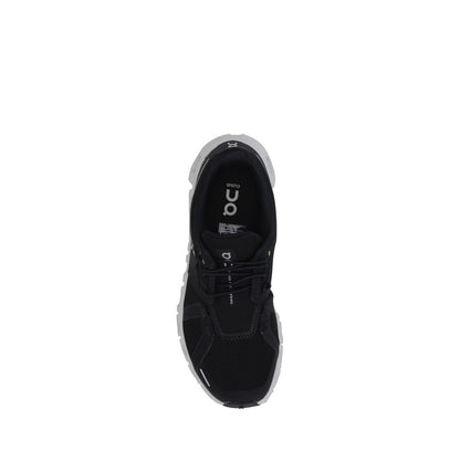 Sneakers by ON for women in polyester & rubber black & white features an timeless silhouette from the Women's Fashion Polyester & Rubber Sneakers collection, showcasing a signature fashion style with an timeless finish.