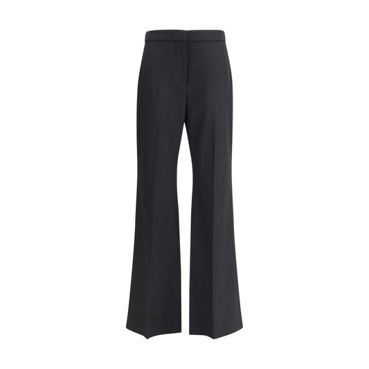 Pants by Givenchy for women in wool black features an on trend silhouette with a and bootcut & regular-fit cut in an elegant long for a sophisticated look.