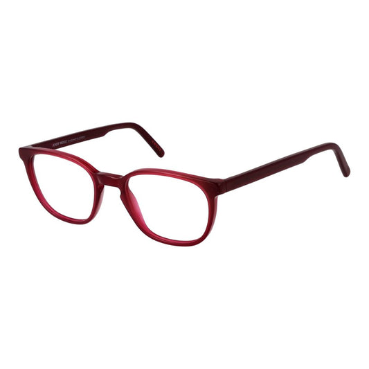 Eyeglasses Frames by Andy Wolf for unisex in acetate purple showcases a refined full-frame frame design with a refined purple coloured frame finish for a refined and sophisticated look.