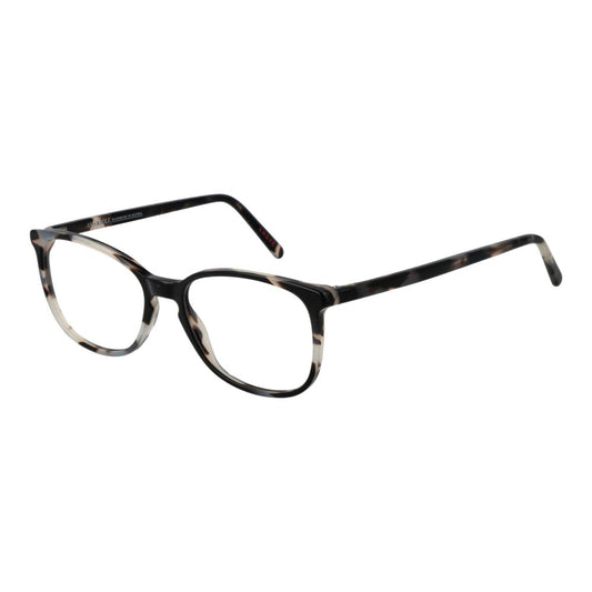 Eyeglasses Frames by Andy Wolf for unisex in acetate black features an refined silhouette, showcasing a sophisticated black coloured frame and refined full-frame frame design for a refined look.